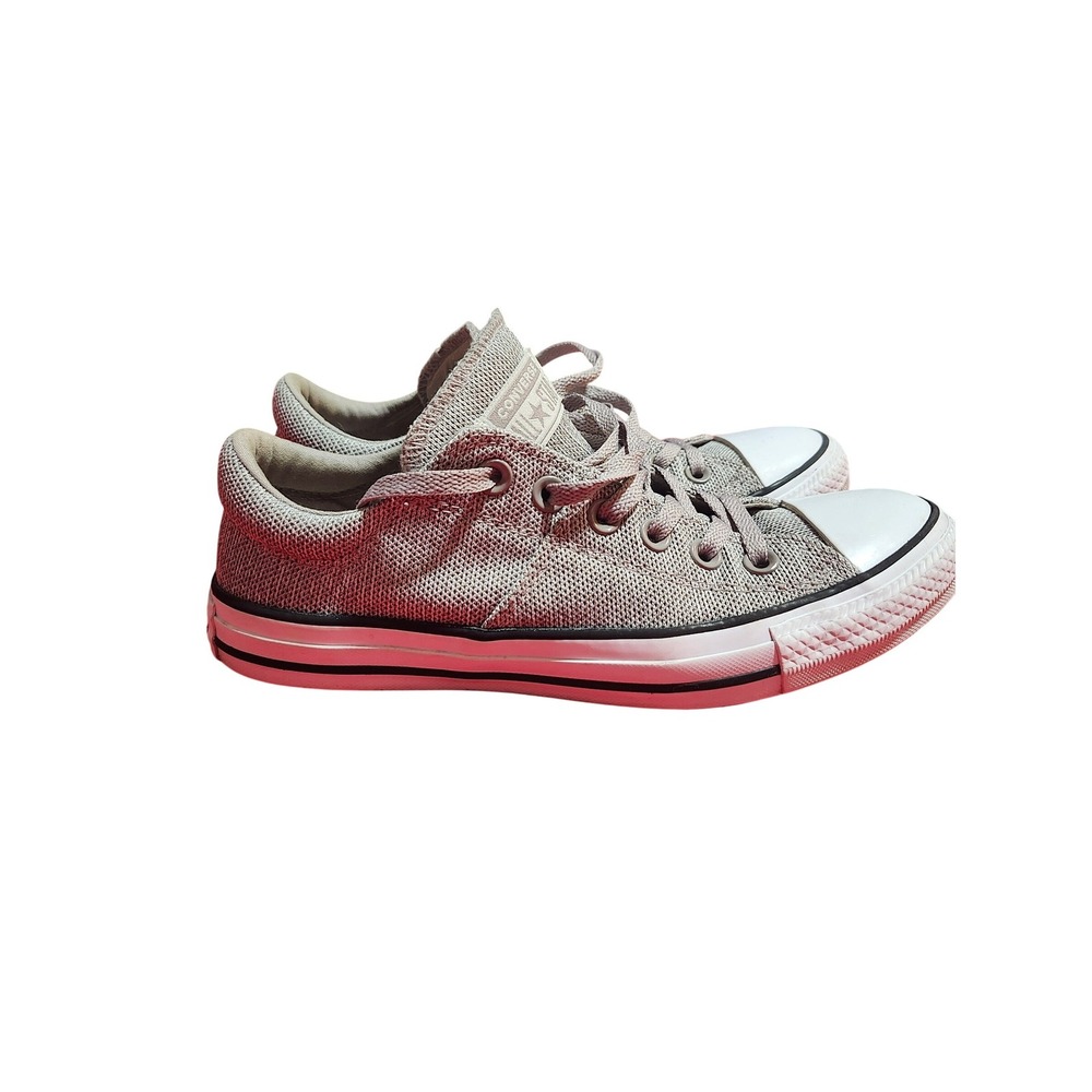 Converse Chuck Taylor All Star Madison Low Top Mesh Sneakers Grey Taupe Womens